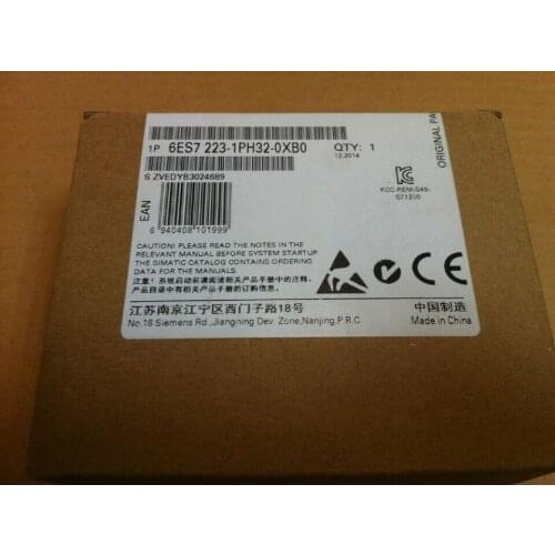 New Original 6ES7 223-1PH32-0XB0 for SIMATIC S7-1200 SM1223 6ES7223-1PH32-0XB0