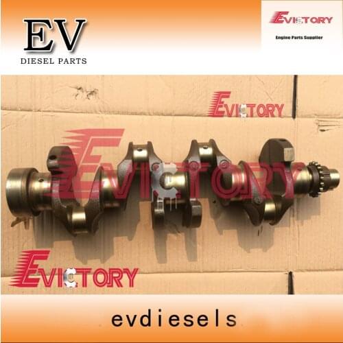 Genuine standard K21 K25 crankshaft for Nissan forklift