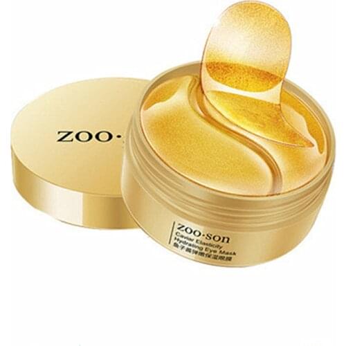 60Pcs Gold Collagen Eye Patches Face Anti Wrinkle Gel Sleep Mask Eye Patch Essence Moisturizing Eye Mask Remove Dark Circles