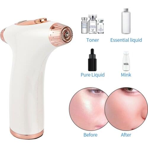 Rechargeable Facial Body Steamer Oxygen Meter Hydrating Face Moisturizing Rejuvenation Spray Machine Whiten Skin