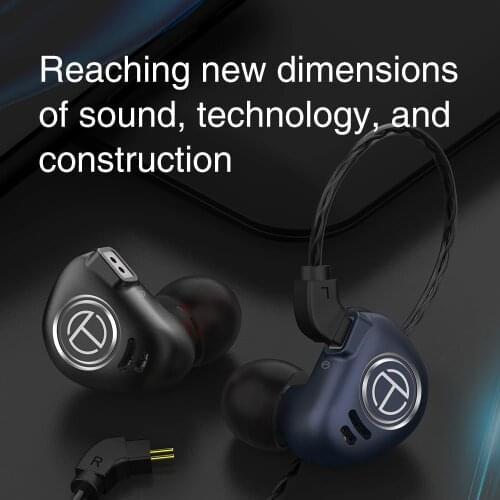 TRN V90 In Ear Monitor Professional Earphones Hifi Hybrid Drive Noise Reduction Stereo Earphones Wired Earbuds