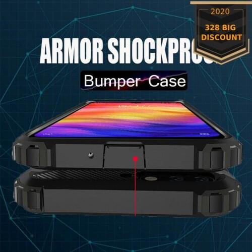 Luxury Silicone Armor Shockproof Case For Xiaomi Redmi Note 7 8 5 Plus 4x 6 Pro Case Cover For Redmi 7 5a 6a Bumper Case