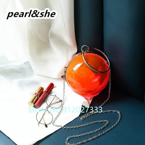 Rhinestones Clutch Women Evening Bags Purse Basketball Ball Circular Lady Dress Handbags For Party Wedding Bag