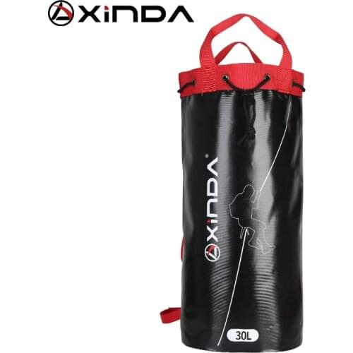 Xinda Outdoor Climbing Rope Bag 1000D PVC Storage Backpack Outdoor Rappelling Backpack Equipment Bag