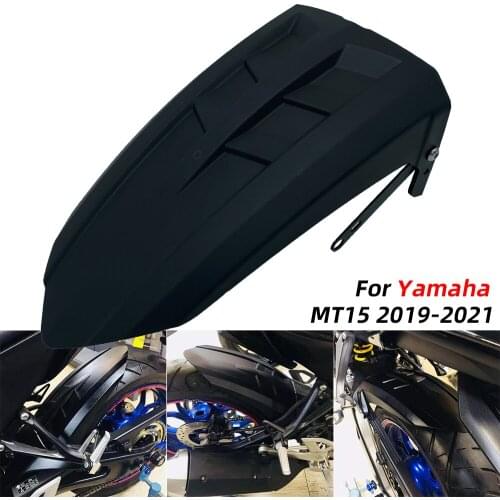 REALZION Motorcycle Rear Fender Tire Wheel Hugger Mudguard Mud Splash Guard Cover For Yamaha MT15 MT 15 MT-15 2019 - 2020