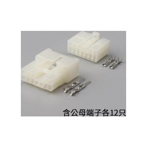 1pcs Car Plugin 12P Car Sound Wire Plug