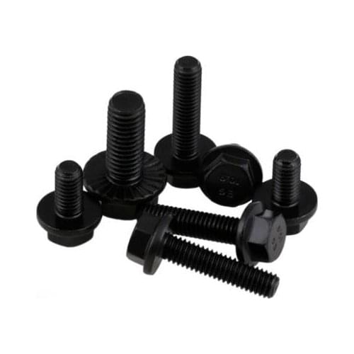 1pcs M12 carbon steel outer six-flower flange face bolt screw high strength torx screws 45mm-60mm length