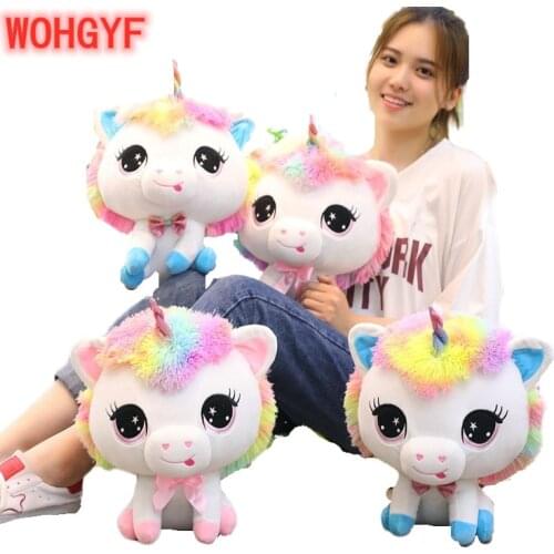 1pc 35cm Cute Unicorn Plush Toys Stuffed Animals Plush Unicorns Doll Toys Lovers Gifts Kids Girls Toys