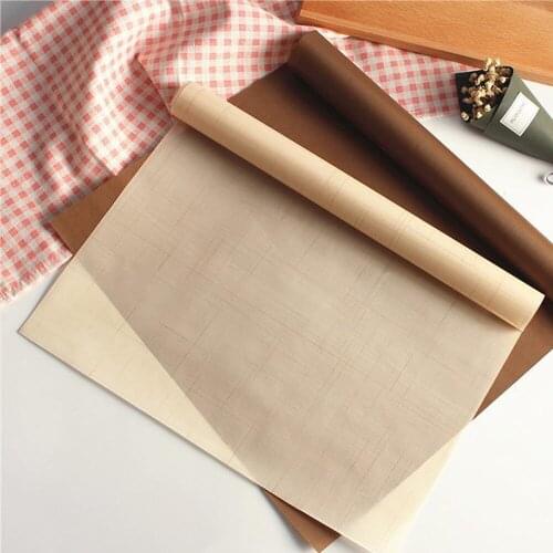 Non Stick Baking Paper Heat Press Pad Reusable Bakery Mat Pastry Bakeware Cake Oilpaper Kitchen Tools Accessories Gadgets