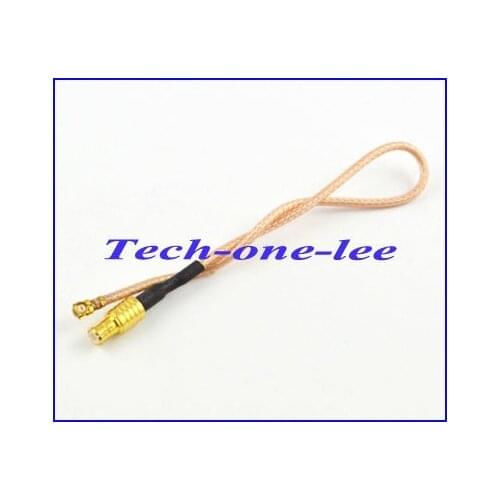 Free shipping 10pcs/lot Extension Cord MCX male plug to ufl/IPX female Jack connector pigtail cable RG178 15cm