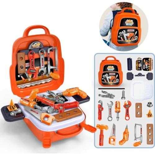 Kids Tool Set Toddler Tool Set Childrens Toolbox Toy Electric Drill Screw Screw Simulation Play House Repair Tool Set A2UB