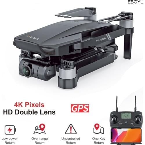 JJRC X19 GPS Drone w/ Brushless Motor 5G WiFi FPV 4K HD Camera Dual GPS Return Positioning Foldable RC Drone Quadcopter Toy RTF