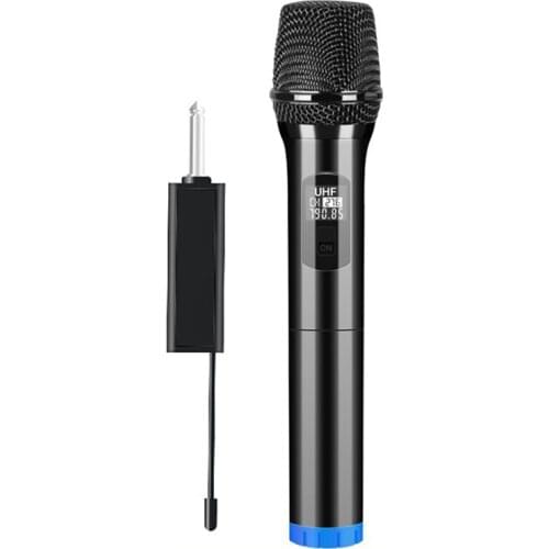 Hot-Wireless Microphone Handheld Microphone With Bluetooth Receiver 200 Inches For Hosting Meeting Karaoke