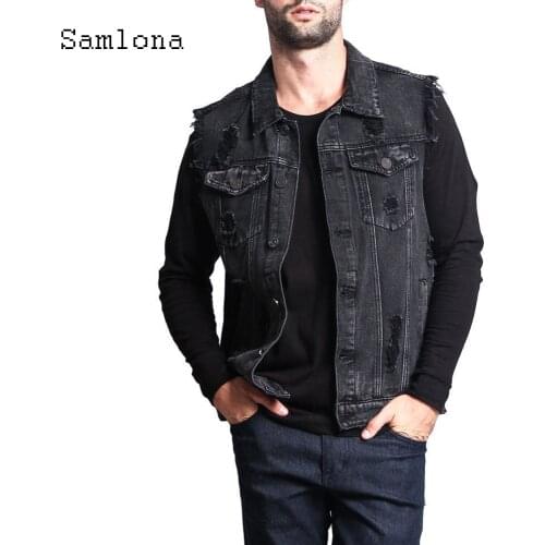 Мужские жилеты Samlona China At AliExpress