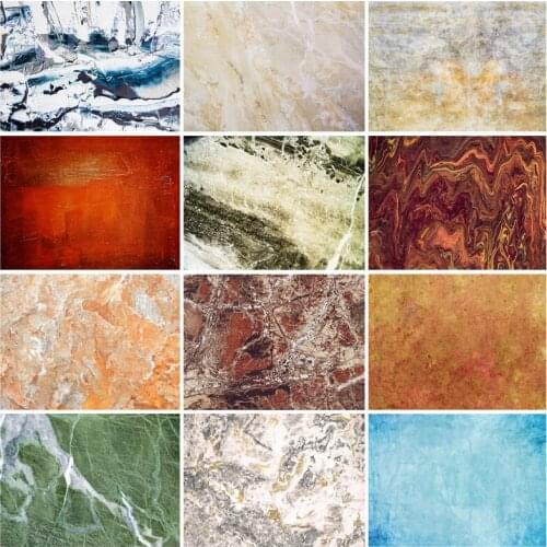 SHENGYONGBAO Marble Texture Photography Backdrops Fabric Art Baby Portrait Photo Background Studio Props 210324CAY-03