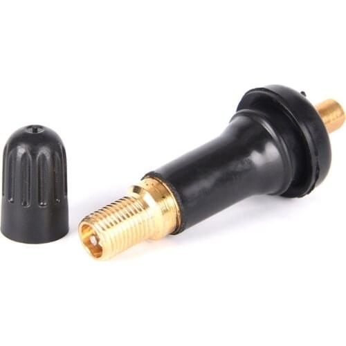 4Pcs TPMS Tire Pressure Monitoring System Anti-explosion Snap In Tire-Valve-Stem Durable Rubber Auto parts Fit For Buick