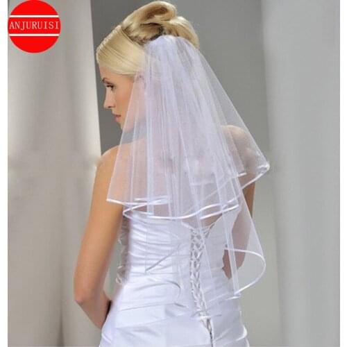 ANJURUISI Wedding Short Veils