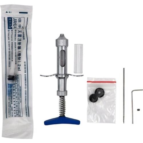 Automatic Poultry Breeding Acne Needle Stainless Steel Vaccination Needle tools Quality Assurance Equipment