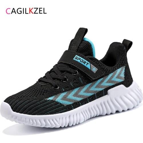 CAGILKZEL New 2020 Kids Sport Shoes For Boys Summer Breathable Mesh Running Shoes Boys Sneakers Children Shoes Chaussure Enfant
