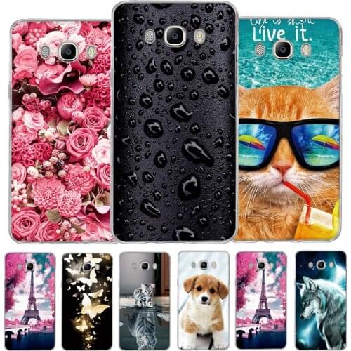 For Samsung Galaxy J7 2016 Cover Case fundas for Samsung Galaxy J7 2016 J710F Cover mobile Cases for Samsung J7 2016 Phone Case