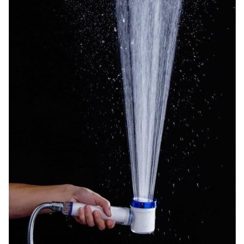 Pressurized Shower Bathroom Facilities Shower Accessories LUV Water Saving Negative Ion Filtration Clean Water Shower Head H001