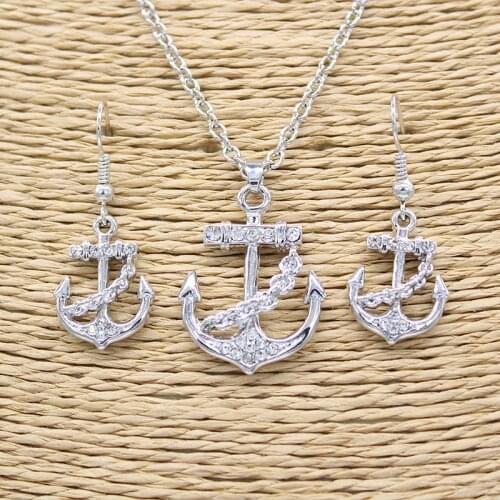 GYWYN2020 Latest Fashion Necklace Earrings Set A