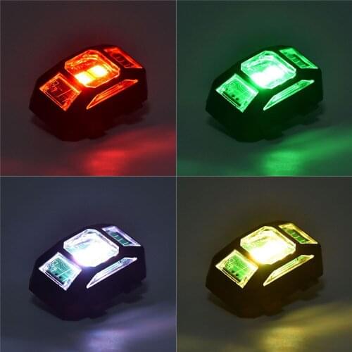 Night Flight Light Arm Strobe Signal Lamp Indicator Warning Flashing Light for DJI FPV FPV AIR2 Mini2 Accessories 8.5*5.8*2cm