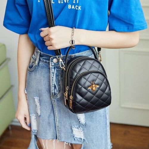 Mini bag for female 2021 new Korean version rhomboid hand bill of bill shoulder cross-body bag for female mobile phone bag