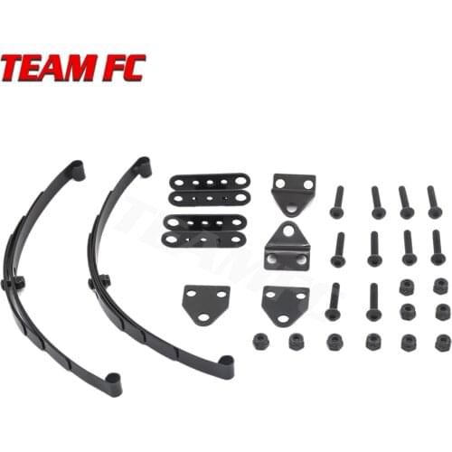 1set Metal Steel Leaf Spring Suspension Bar for 1:10 Scale RC Rock Crawler SCX10 D90 TF2 F350 Upgrade Part