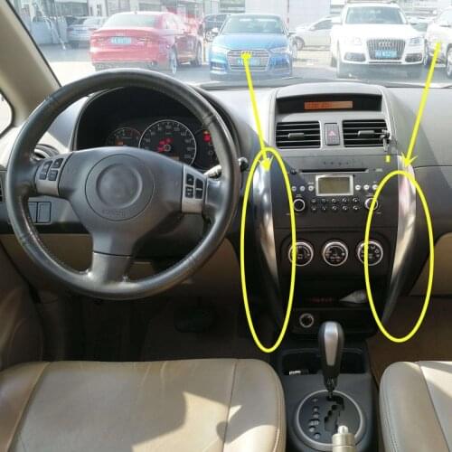 New Genuine OEM Parts Auto I/P Center Ornament,Dashboard Side Trim 73852-80J10-ZFG,73851-80J10-ZFG For Suzuki SX4 2007-2013