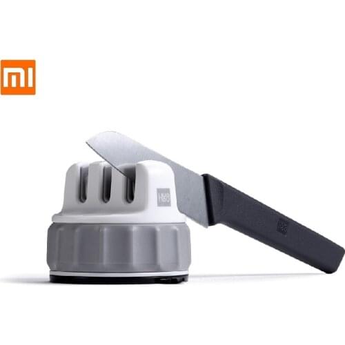 New huohou Knife Sharpener Professional Kitchen Sharpening Mini knife sharpener One-handed sharpening Easy and effortless