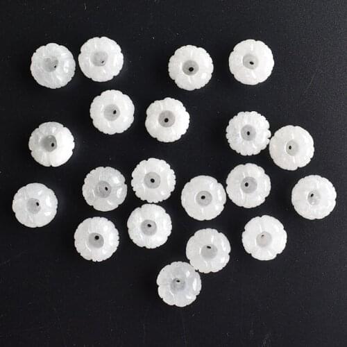 Wholesale 12pcs/lot fashion Natural stone carving pumpkin beads 10*14mm DIY jewelry production free shipping
