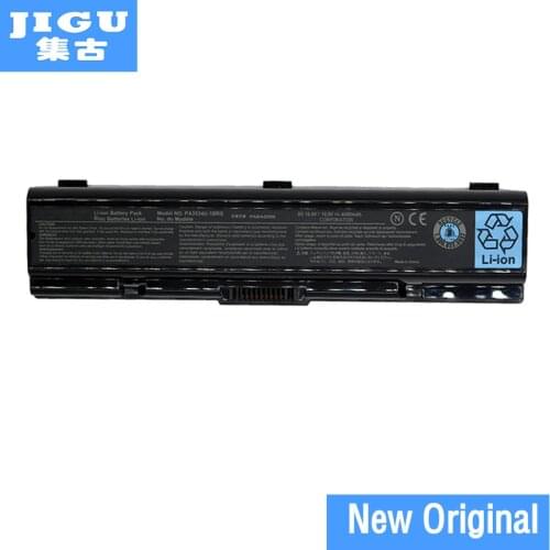 JIGU ORIGINAL Laptop Battery For Toshiba ForSatellite A200 A202 PA3533U-1BRS PA3533U-1BAS PA3534U-1BAS PA3534U-1BRS PA3535U-1BAS