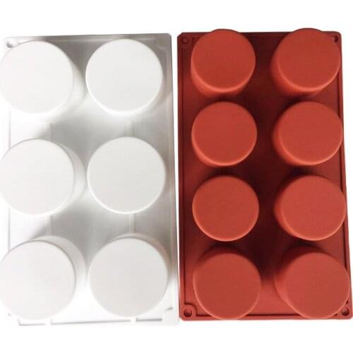 DIY Cylindrical Mousse Cylindrical Cake Mold Baking Cylindrical Pier Cake Chocolate Baking Making Kitchen Tools