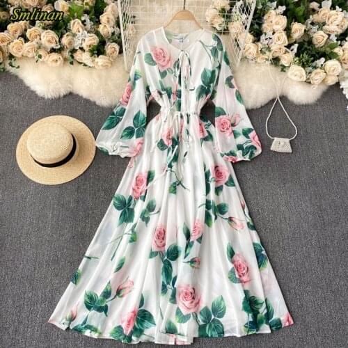 Long Sleeve Summer Dresses Smlinan China