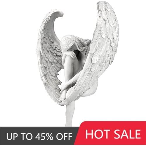 Redemption Angel Statue Ornaments Creative Sculpture Decoration Remembrance and Redemption Figurines Resin Craft Home Decoration