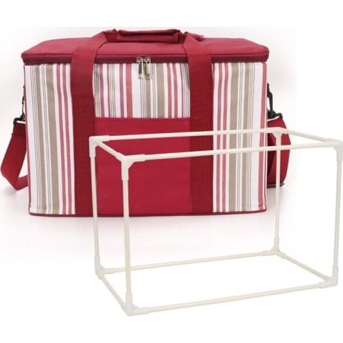 Cooler Bag Insulated Large Thermal Food Refrigerator Picnic Bag Beer Can Delivery For Pack Box Isothermal Motorcycle Bag New