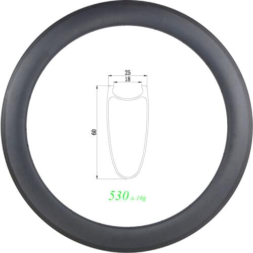 SPEEDSAFE 700c 60mm clincher U shape road bike carbon rim 25mm width 3K UD 3K Twill 12K matte glossy 16 18 20 21 24 28 32 holes
