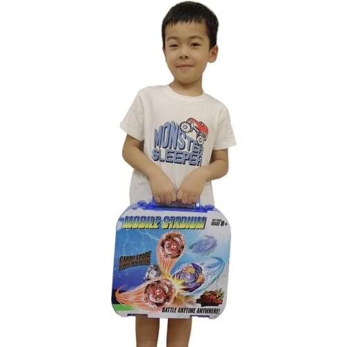 Stock listo,envo gratis juego Beyblade Burst con lanzador de mango de Arena para estadio, caja colectora para el Da de los ninos