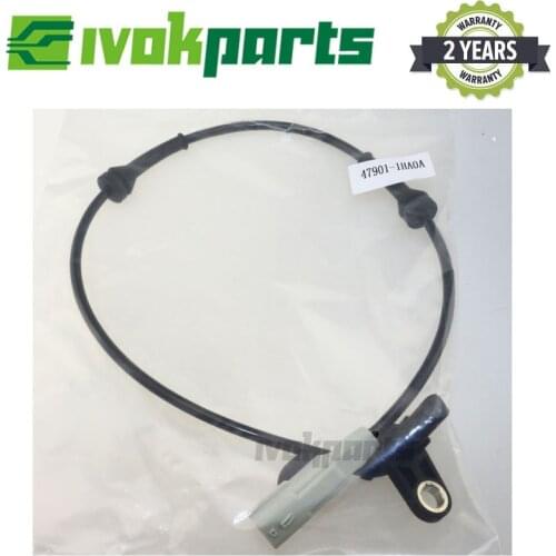 Rear Alex Left & Right L/R ABS Wheel Speed Sensor For Nissan Versa MICRA NOTE ALMERA SUNNY 1.2 1.5 1.6 47901-1HA0A 0265008312