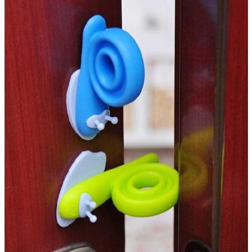 3PC Lot Baby Safety Seguridad Products Silicon Doorstop Door Clip New Arrival Kids Cartoon Animal Child Safety Door Stopper
