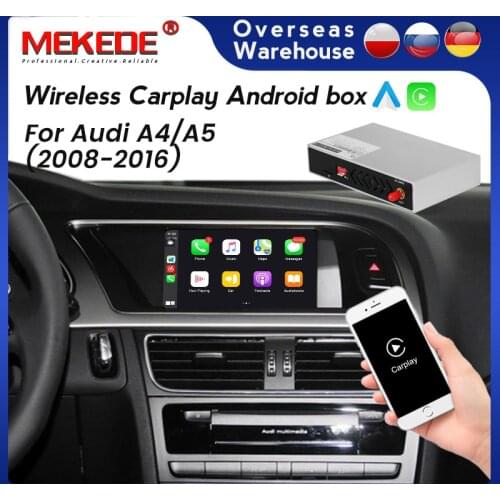 Apple Carplay Adapter Android Auto Add-on interface for A4 A5 S5 B8 MMI System Concert Symphony Radio with Carplay Apps Airplay