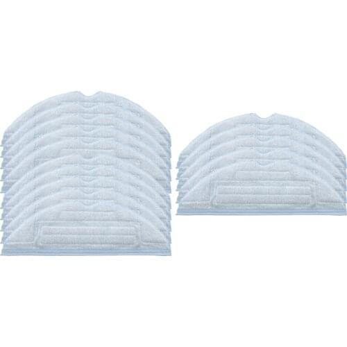 Promotion!15 Pcs Replacement Mop Rag Compatible for Xiaomi Roborock S7/ T7S/ T7 Plus,Robotic Vacuum Cleaner Spare Parts