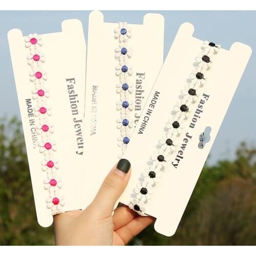 Flower Choker Necklace Fashion Elegant Sunflower Choker Lace Clavicle Choker Sweet Choker for Women Girls Jewellery