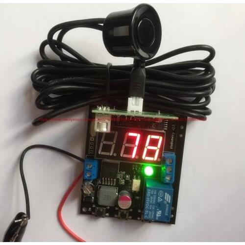DJL-CB-001-V1 Ultrasonic position sensor [body, object], with adjustable display distance relay output waterproof probe