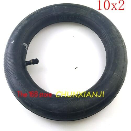 2pcs Electric Scooter 10 Inch Inner Tube Camera 10x2 for Xiaomi Mijia M365 Spin Bird 10 Inch Electric Skateboard