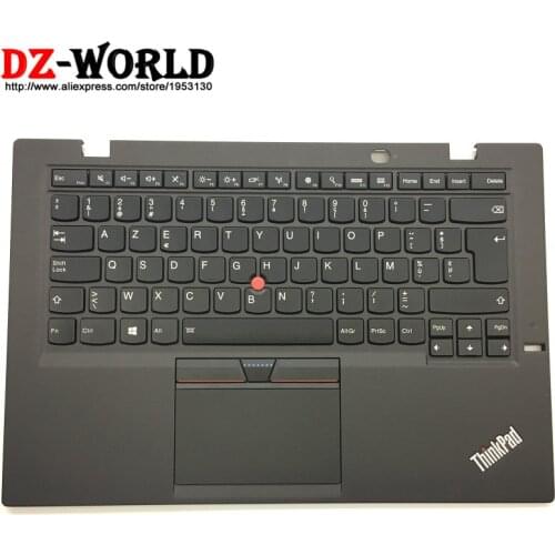 New Original C Cover Palmrest Upper Case With BE Belgian Backlit Keyboard for Thinkpad X1 Carbon 3rd Gen3 Laptop 00HN951 00HT306