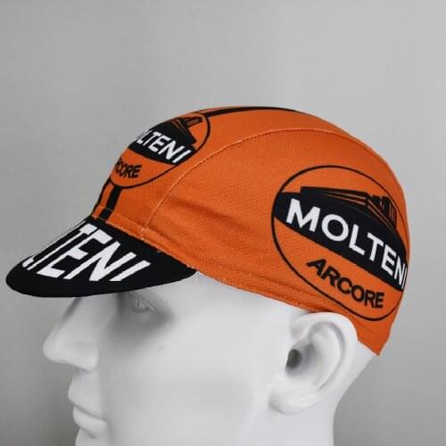 Orange Cycling caps Headwear Quick-Drying Polyester Summer Cycling Hat Schlafly
