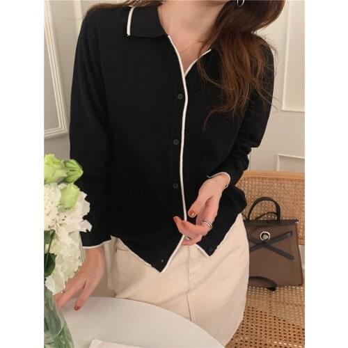 Fall 2021 Women Clothing Oversize Womens Sweaters Autumn Vintage Loose Winter Sweater Knitted Women Cardigan Knit Button Maxi