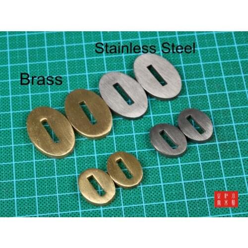DIY knife handle brass / stainless steel Guard Custom Knife Making Handle Bolster DIY parts